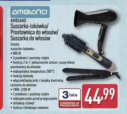 ALDI Prostownica do włosów Ambiano oferta