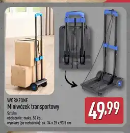 ALDI Miniwózek transportowy WORKZONE oferta