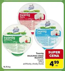 Carrefour Express Twaróg Mazurski Smak tłusty oferta