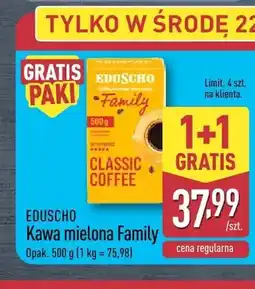 ALDI Kawa mielona Eduscho Family oferta