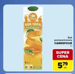 Carrefour Express Sok pomarańczowy Carrefour Classic oferta