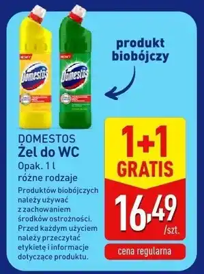 ALDI Żel do WC Domestos żółty oferta