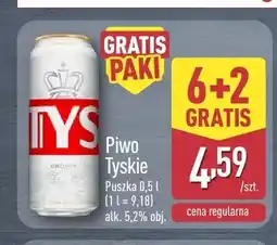ALDI Piwo Tyskie Gronie 8-pak oferta