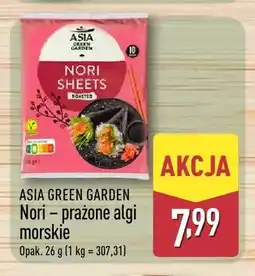 ALDI Nori prażone algi morskie Asia Green Garden oferta