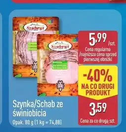 ALDI Szynka ze Świniobicia Szubryt oferta