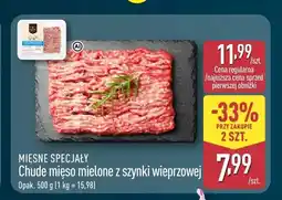 ALDI Chude mięso mielone z szynki wieprzowej Mięsne Specjały oferta