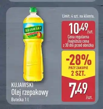 ALDI Olej rzepakowy Kujawski oferta