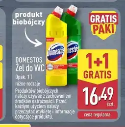 ALDI Żel do WC Domestos Citrus oferta