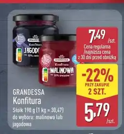 ALDI Konfitura jagodowa Grandessa oferta
