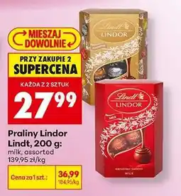 Biedronka Praliny Lindor Lindt 200 g oferta