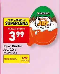 Biedronka Jajko Kinder Joy, 20 g oferta
