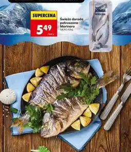 Biedronka Świeża dorada patroszona Marinero oferta