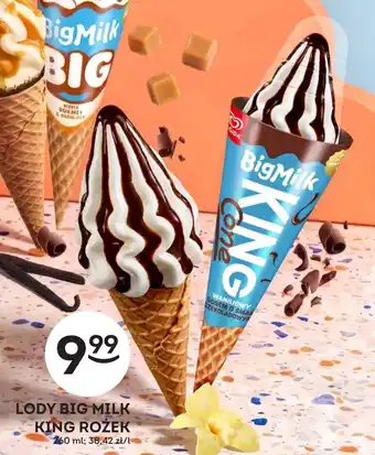 Żabka Lody Big Milk King Rożek oferta