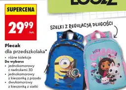 Biedronka Plecak dla przedszkolaka LOOZZ oferta