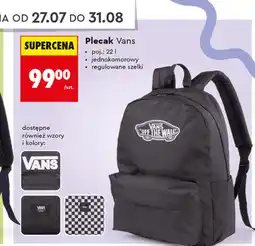 Biedronka Plecak Vans oferta