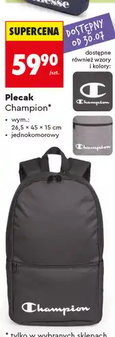Biedronka Plecak Champion oferta