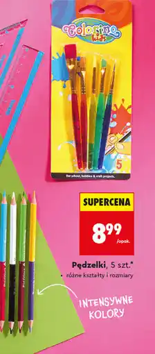 Biedronka Pędzelki Colorino, 5 szt oferta