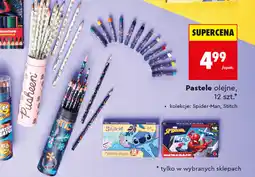 Biedronka Pastele olejne Bambino 12 szt oferta