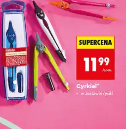 Biedronka Herlitz Cyrkiel w zestawie z rysikami oferta
