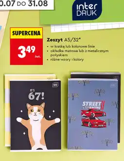 Biedronka Zeszyt A5/32* Interdruk oferta