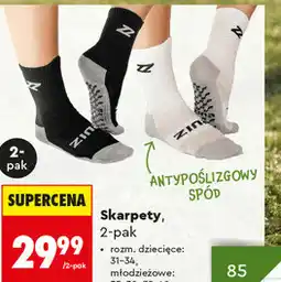 Biedronka Skarpety Zina 2-pak oferta