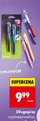 Biedronka CoolPack Długopisy wymazywalne, 2 szt oferta
