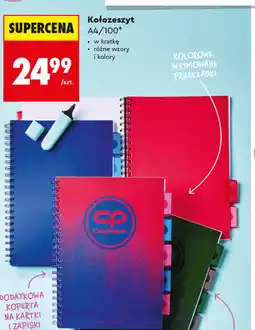 Biedronka Kołozeszyt CoolPack A4/100 oferta