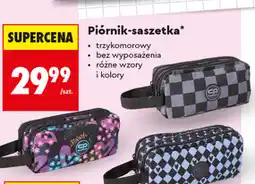 Biedronka Piórnik-saszetka trzykomorowy CoolPack oferta