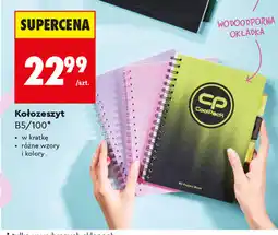 Biedronka Kołozeszyt CoolPack B5/100 oferta