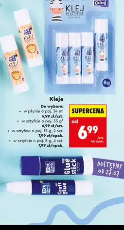Biedronka Klej w sztyfcie Oxford oferta