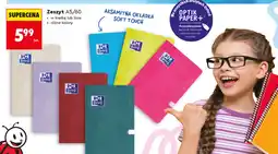 Biedronka Zeszyt Oxford A5/60 oferta