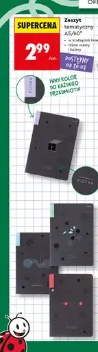 Biedronka Zeszyt tematyczny Top 2000 A5/60 oferta