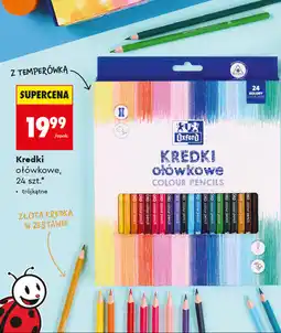 Biedronka Kredki ołówkowe Oxford oferta