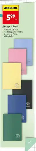 Biedronka Herlitz Zeszyt A5/60 oferta