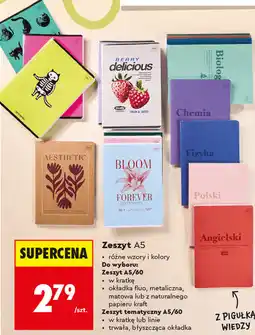 Biedronka Interdruk Zeszyt A5 oferta