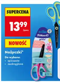 Biedronka Nożyczki Pelikan Griffix oferta