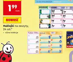 Biedronka Naklejki na zeszyty St.Majewski oferta