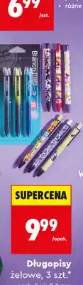 Biedronka CoolPack Długopisy żelowe, 3 szt oferta