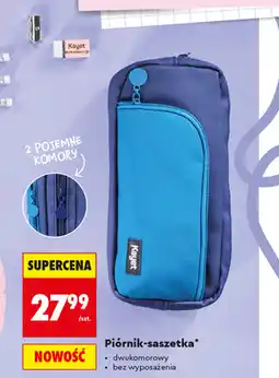 Biedronka Piórnik-saszetka Kayet University oferta
