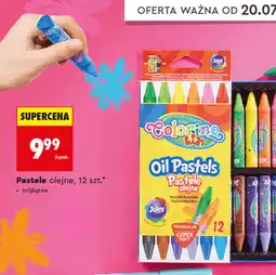 Biedronka Colorino Kids Pastele olejne, 12 szt oferta