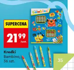 Biedronka Kredki Bambino, 36 szt oferta
