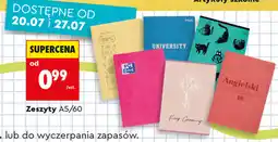 Biedronka Zeszyty A5/60 oferta