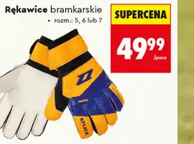 Biedronka Rękawice bramkarskie Zina oferta