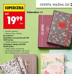 Biedronka Kalendarz oferta