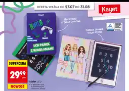 Biedronka Tablet LCD Kayet oferta