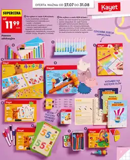 Biedronka Kayet Pomoce edukacyjne oferta