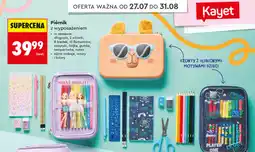 Biedronka Kayet Piórnik z wyposażeniem oferta