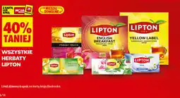 Biedronka Wszystkie herbaty Lipton oferta