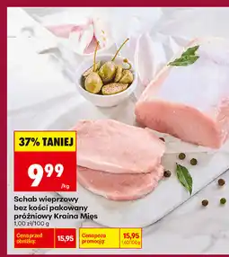 Biedronka Schab wieprzowy bez kości pakowany próżniowo Kraina Mięs oferta