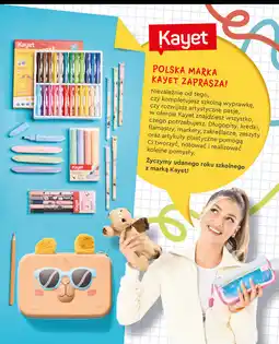 Biedronka Artykuły szkolne i plastyczne Kayet oferta